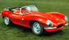 [thumbnail of 1957 Jaguar XKSS Speedster f3q art.jpg]